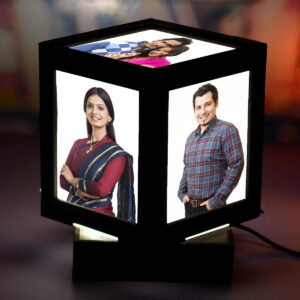 Rotating Lamp with your photo( 4*4 )