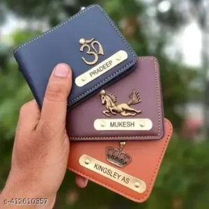 Personalised Name Wallet 2 (Leather)