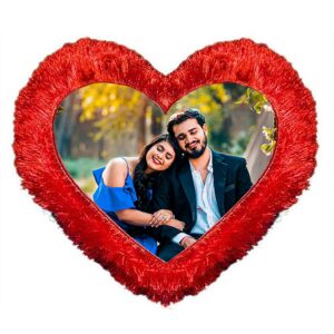 Personalized Fur cushion photo printed